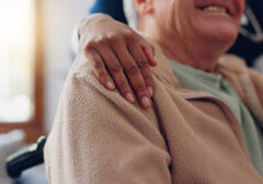Caring image, helping hand